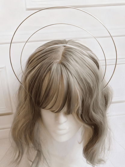 5 Options Metal Small Halo Color KC Double
