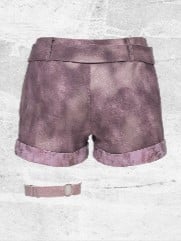 Pink Rhinestone Harness Butterfly Punk Belt Pastel Dusty Detachable Shorts Denim Leg Y2K with