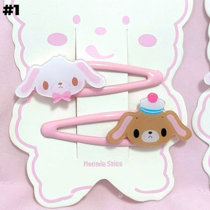 Lop-Eared Bunny Kawaii Hairclips