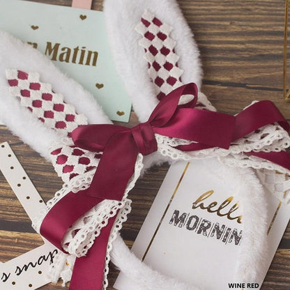 Sweet Bunny Ear KC Color Options Lolita 21 Bow