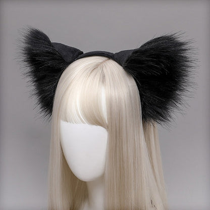 Color Colors 4 Plush Fox KC Cute Lolita Solid Ear