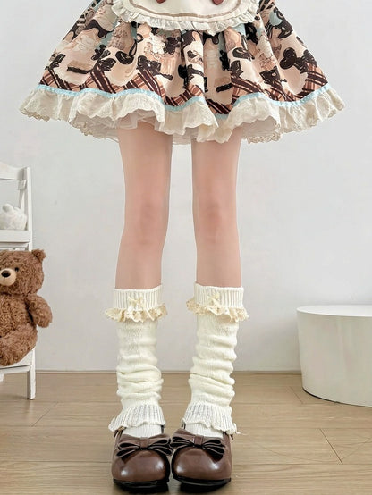 Lace Ruffle 3 - Warmers Leg Colors