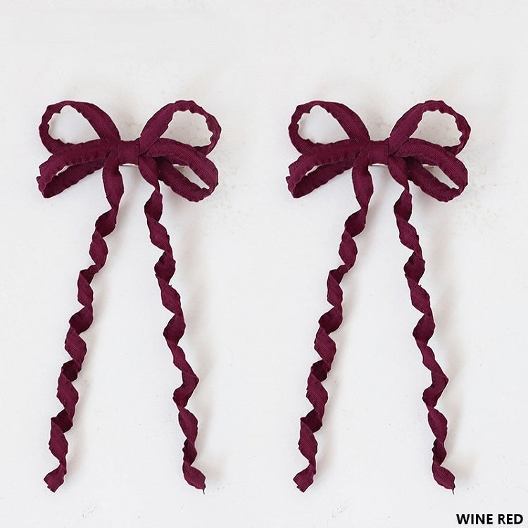 Moldable Options 21 Color Lolita Bowknot Hairclip Sweet Wire