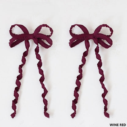 Moldable Options 21 Color Lolita Bowknot Hairclip Sweet Wire