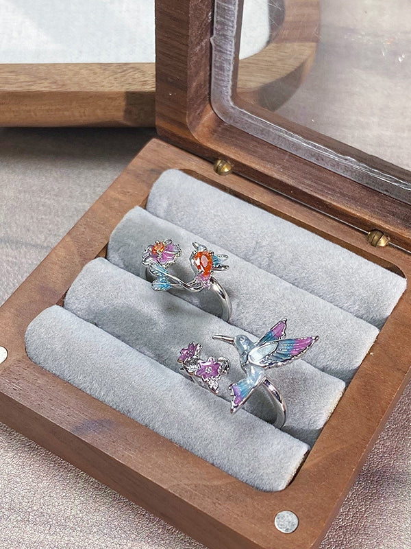 Optionen Y2K Design und Vogel Bittersweet 2 Blumenring