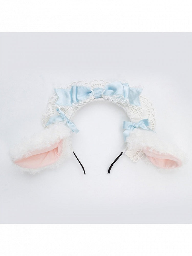 Kawaii Sheep Ear KC in 3 Color Variants - Sheep Puff Atelier