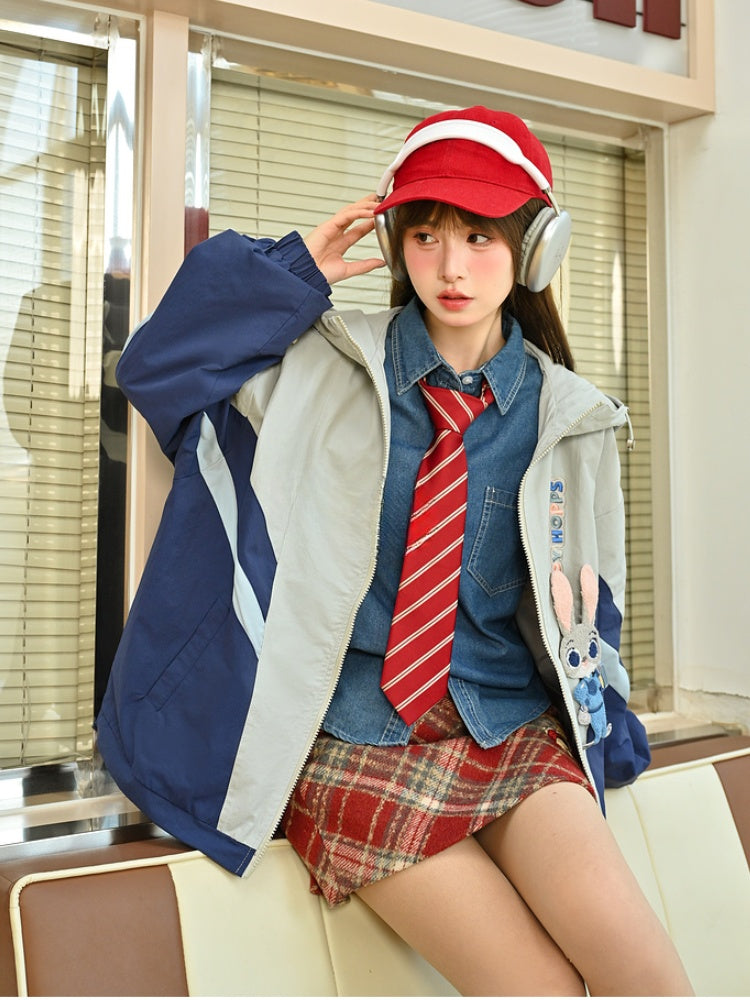 Zootopia Nick/Judy Ears Hooded Jacket