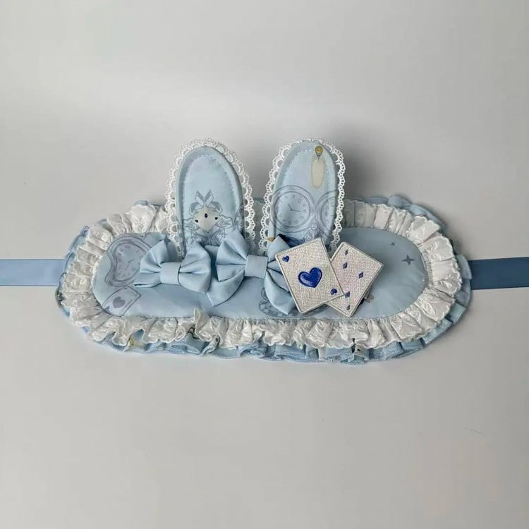 Ears Vibes Bunny Alice Hairband Blue