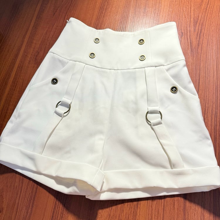 Lolita Shorts Ouji High White Waist