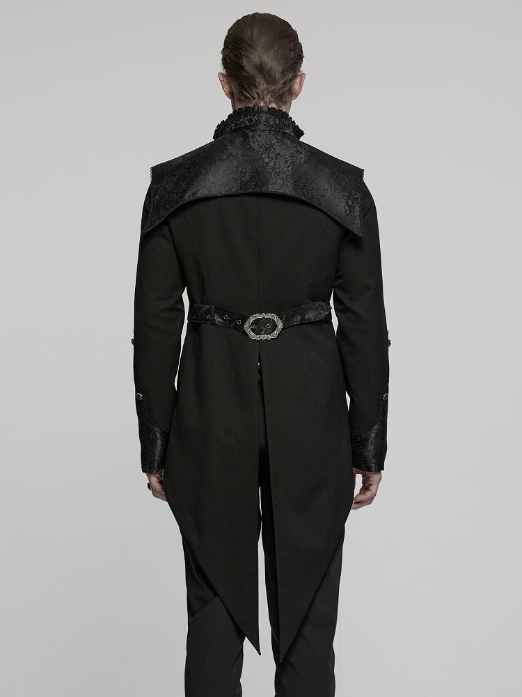 Luxury Gentleman's Goth Tuxedo Black