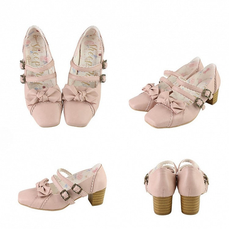 at Sweet Shoes Top Pink Lolita Bow