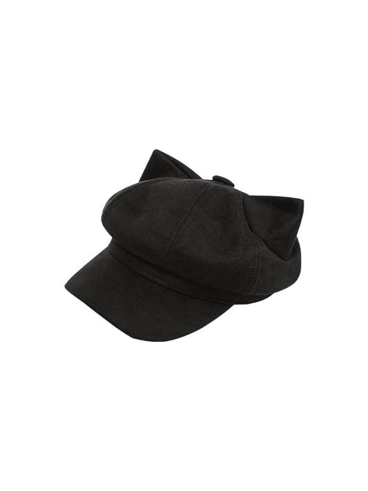 with Detective Design Black Hat Ear Cat Little