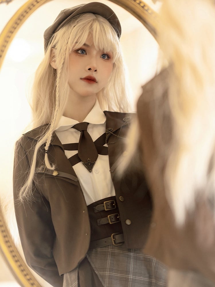 Outfits Detective Brown Little Maillard Reaction Preppy Blazer