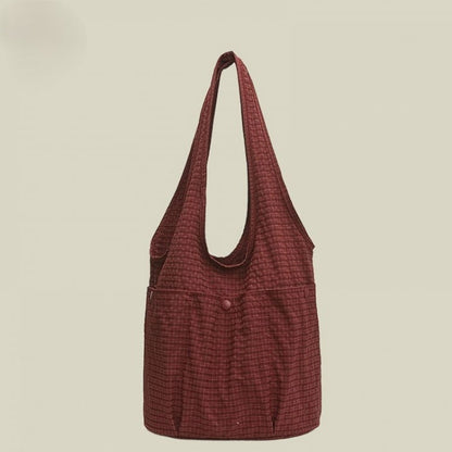 Pattern Canvas Colors 3 Plaid HandBag