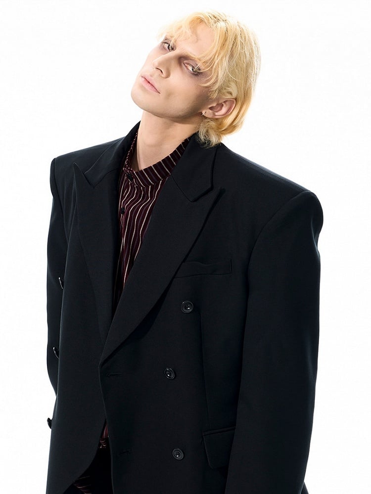 Men's Blazer Shoulder Pads with in Black
