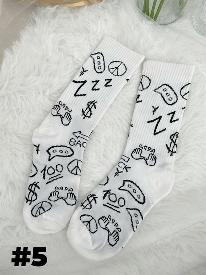 Sweet Lolita White Ankle Socks