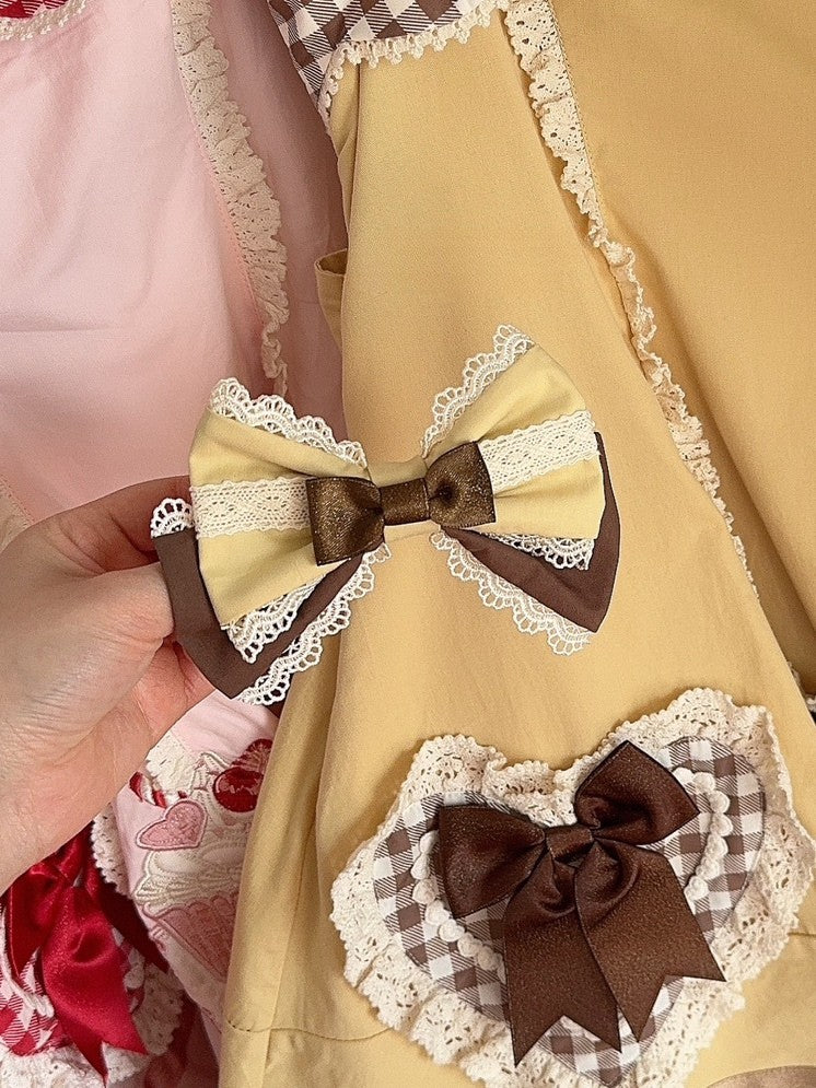 Trim Hairclip 3 Color Options Lace Bowknot