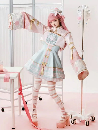 スイートハット予約シージャケット+キョン+ピンリボン製品クロリー+ドレスリトル