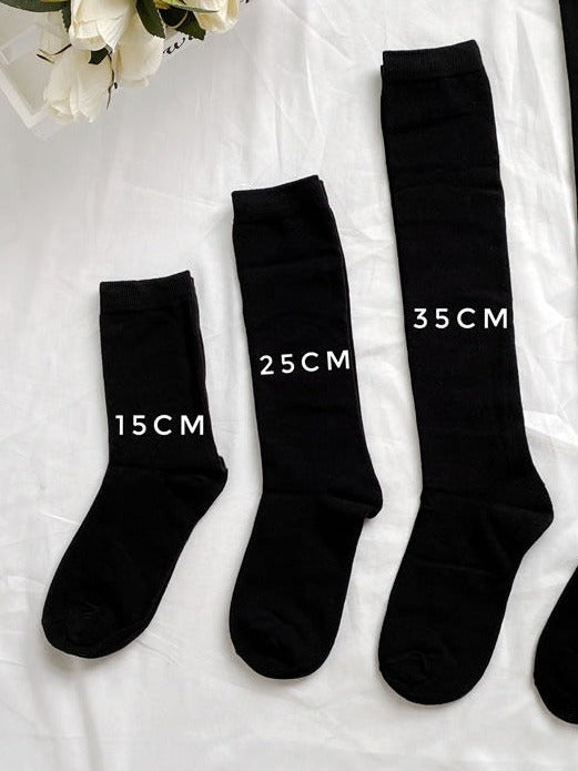 Color Solid - Lengths Uniform Stockings JK 3