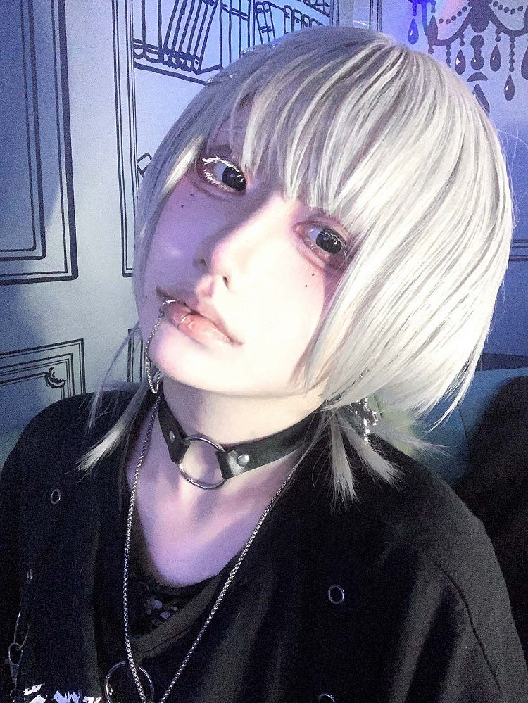 Länge Kurze Perücke Ouji 55CM Blond