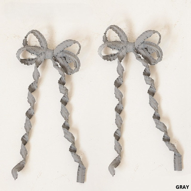 Moldable Options 21 Color Lolita Bowknot Hairclip Sweet Wire