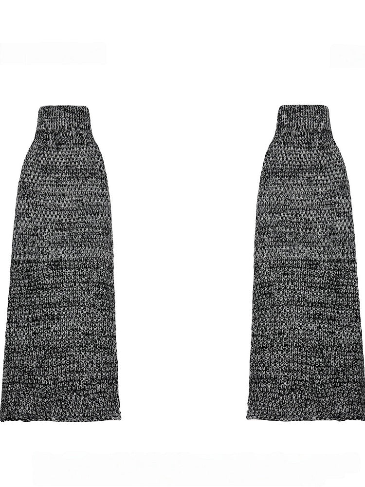 Warmers Minimalist Leg Knitted Gray