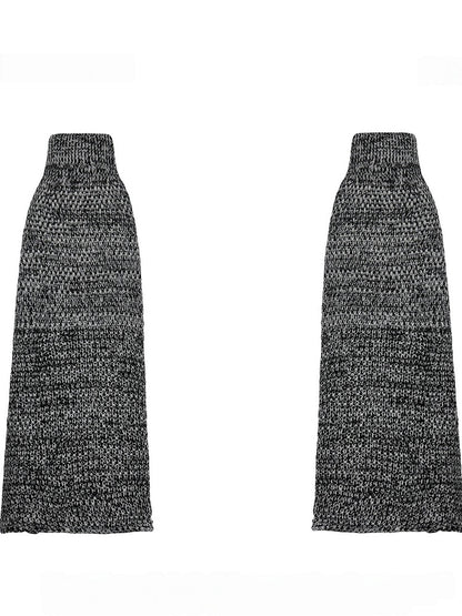 Warmers Minimalist Leg Knitted Gray