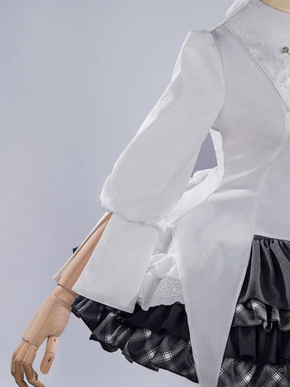 Yosuga no Sora Kasugano Sora Weißes Hemd und schwarzer Rock Lolita-Stil Cosplay-Kostüm