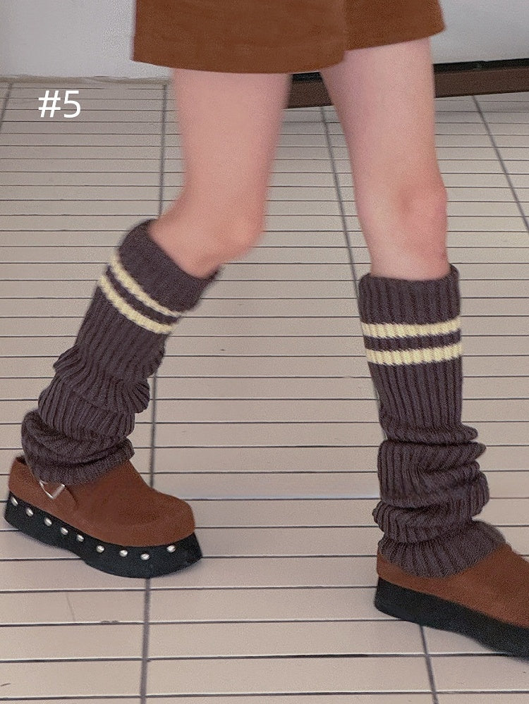 7 Options Knit Leg Warmers