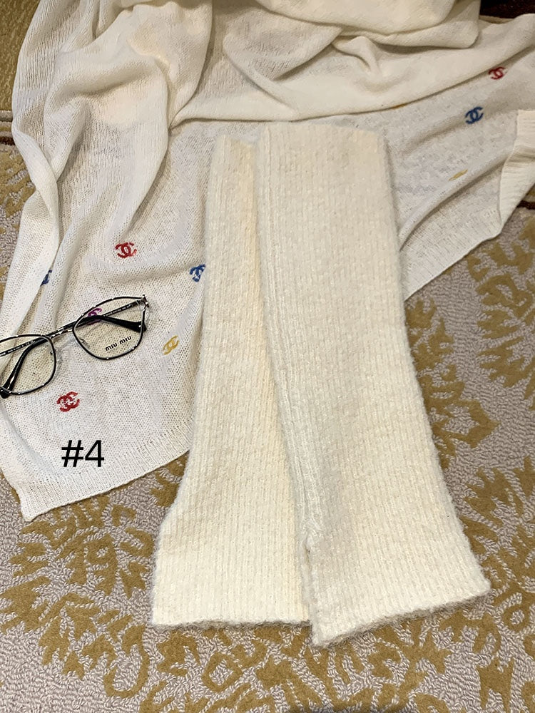 ニットレッグウォーマー