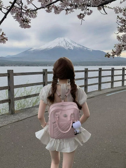 Lovely Pink Diamond Shoulder Bag - Lalacita