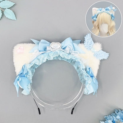 Ear Kitty Color 4 Kei Lace Options KC Trim Jirai Details Bowknot