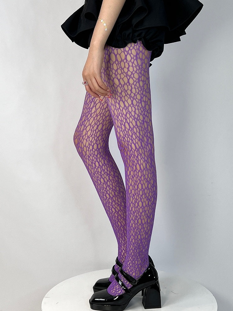 6 Design Y2K Cut-out Options Color Tights