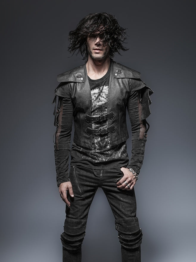 Warrior Short Jacket Black Armor