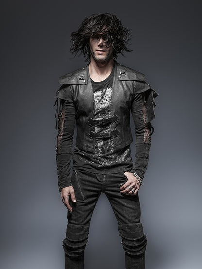 Warrior Short Jacket Black Armor