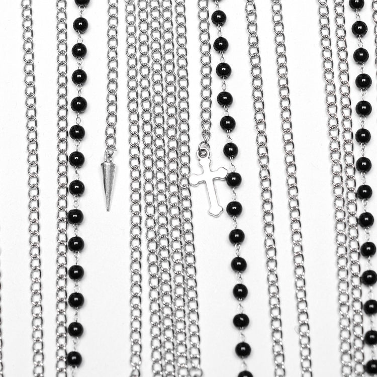 パンクタッセルチェストチェーン