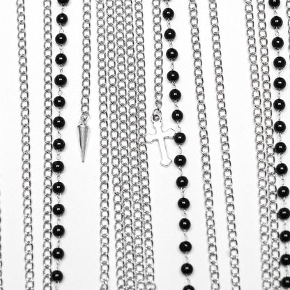 パンクタッセルチェストチェーン