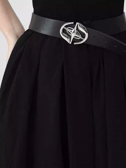 Schwarzer 100CM Taillengürtel