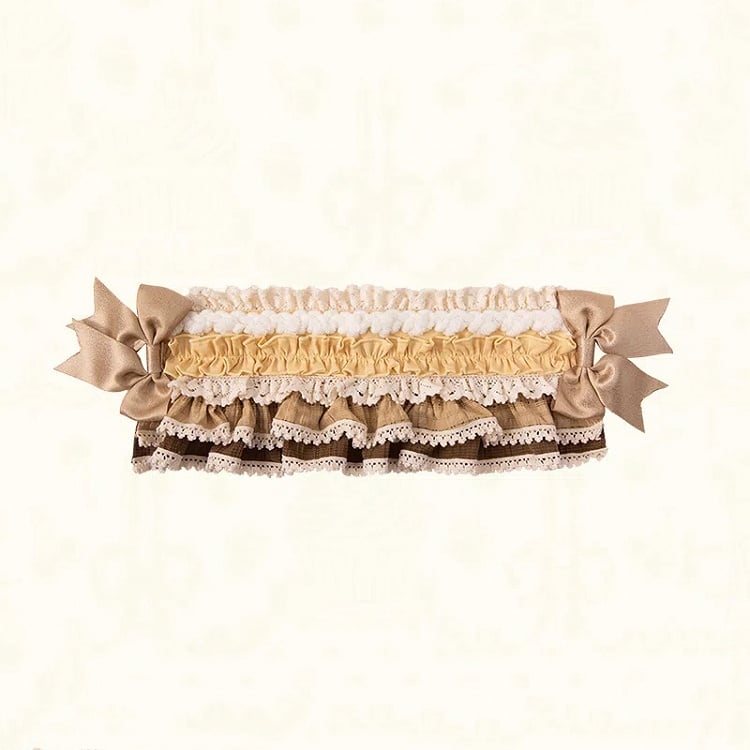 Hairband Pink Blue / Bowknot Mint Yellow