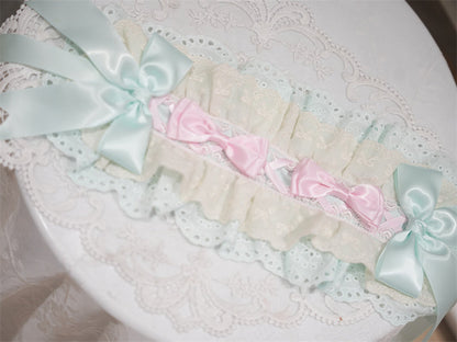 ボンネットパールアンティークプリンセスドレスヘッドドレスドール+