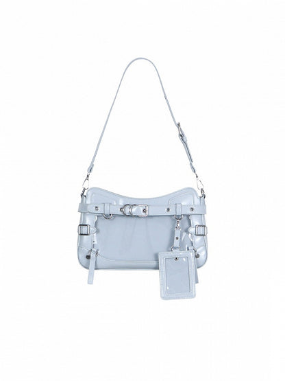 6 Colors Transparent Crossbody Ita Shoulder Bag with Cat Theme - Wudong Shop
