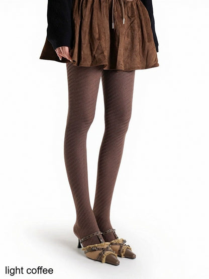 Solid Minimalist Vintage Tights - ModaSwings