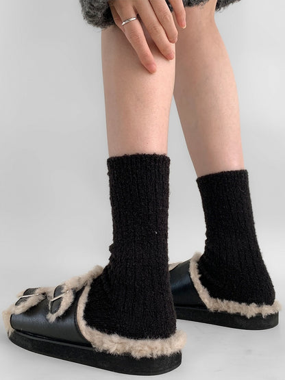 Plush Socks Colors 6 Warm