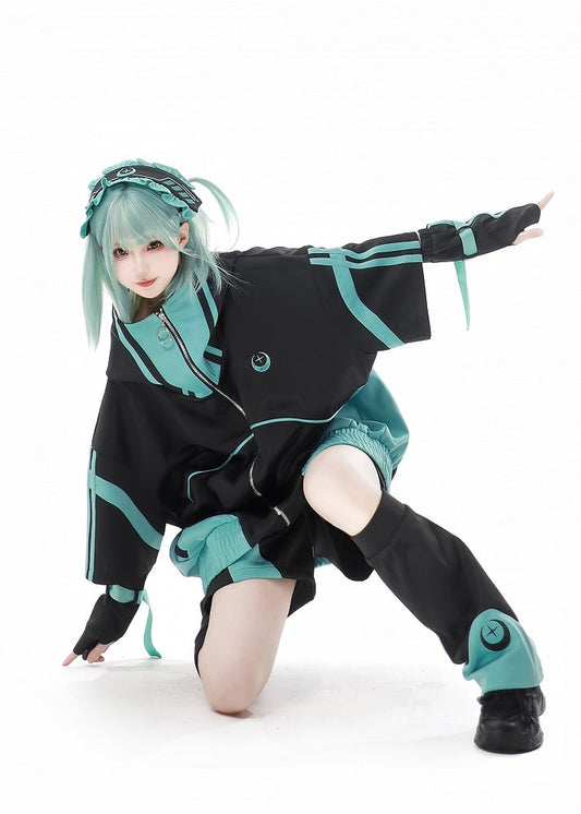 Design BlackGreen Strap Sleeves