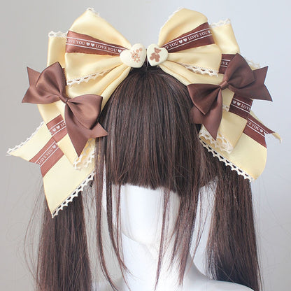 スイートロリータレーストリムボウノットKC