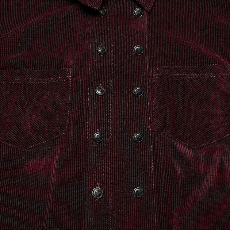 Shirt Goth Men's Red