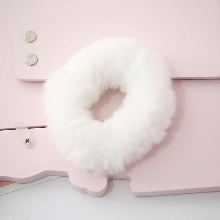 Plush Cute Colors Tie Hair Lolita 9