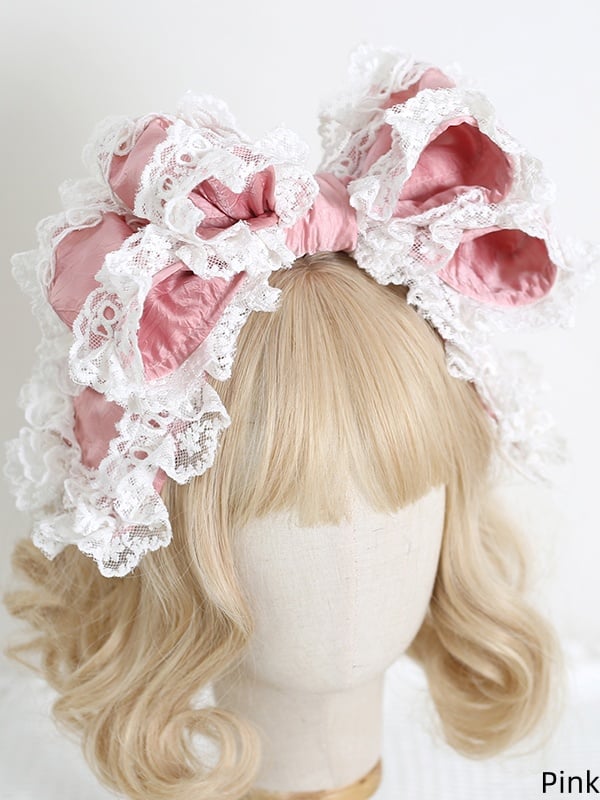 With layer KC Trims 11 Sweet Lace Lolita Sized Multi Colors Large - Bowknot