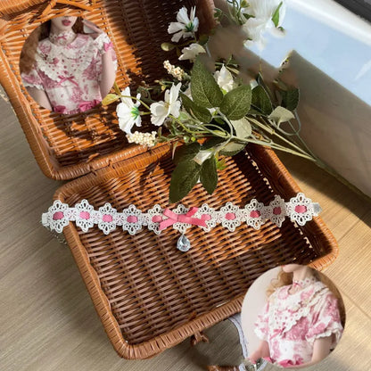 Blue Pink Choker / Purple