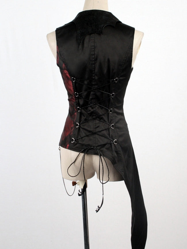 Black Gothic Vest